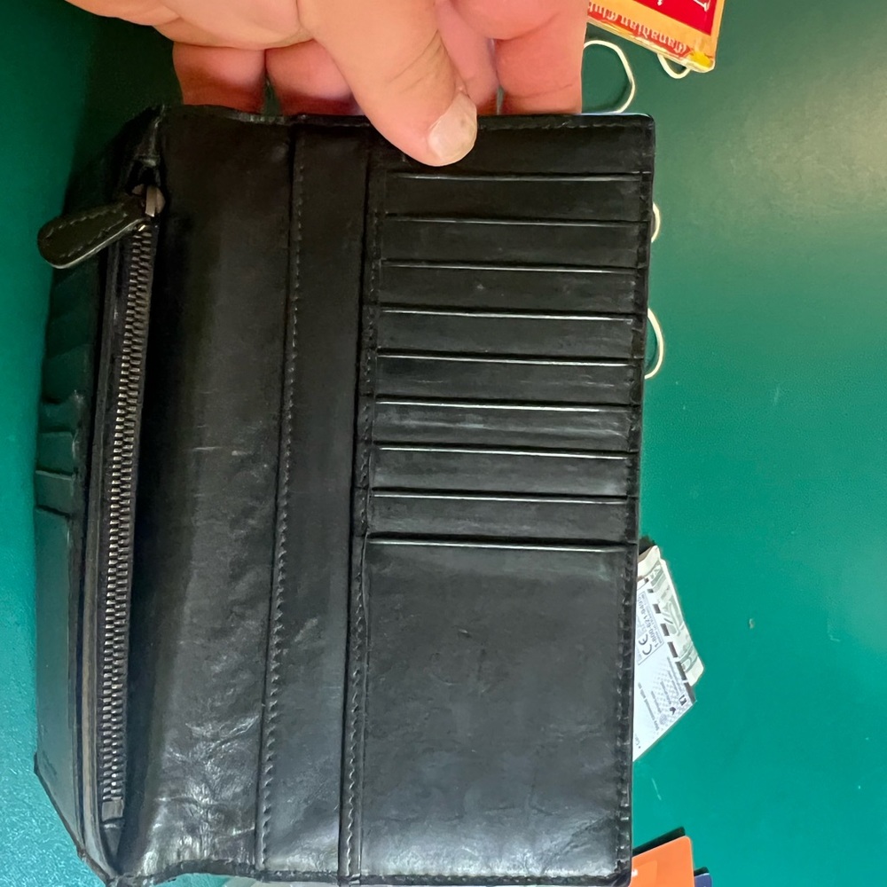 Bottega Veneta mean long wallet